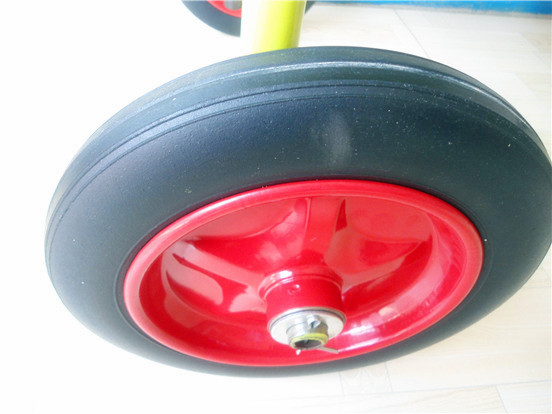 小型搅拌机图片之-实心聚氨酯轮胎高清大图