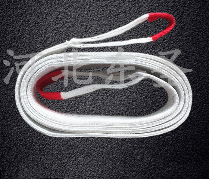 成品吊装带之白色吊装带--河北东圣吊索具制造有限公司--吊装带|彩色吊装带|合成纤维吊装带|柔性吊装带